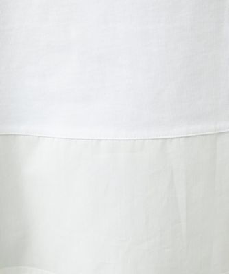 ［洗える］コットン天竺しずくプリントカットソープルオーバー