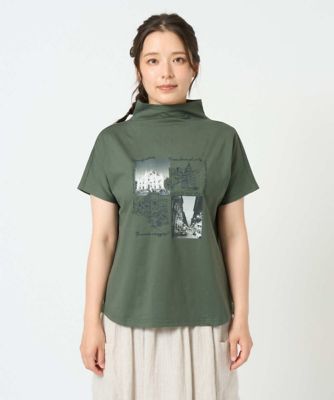 洗える］天竺フォトプリントTシャツ | GIANNI LO GIUDICE (Women