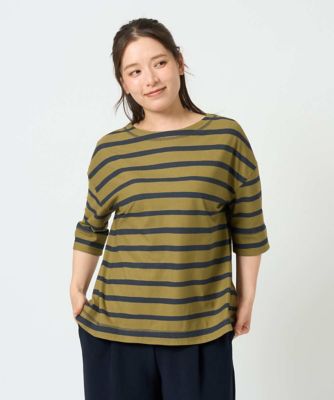 Fabiane Roux - 67nowos ＊ ボーダーカットソー 洗える・日本製］抜染ボーダーカットソー | GIANNI LO GIUDICE (Women