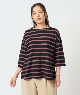 Fabiane Roux - 67nowos ＊ ボーダーカットソー 洗える・日本製］抜染ボーダーカットソー | GIANNI LO GIUDICE (Women
