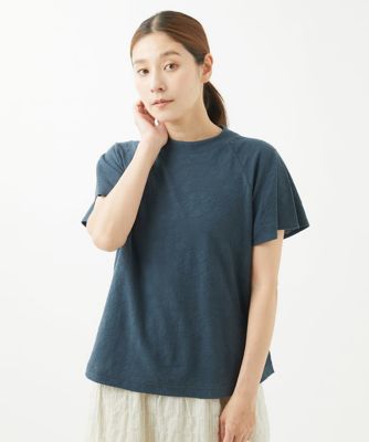 ［洗える・日本製］フラワージャガードカットソー