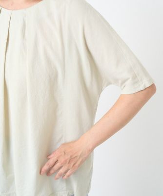 ［洗える］ビワコットンチュニックカットソー