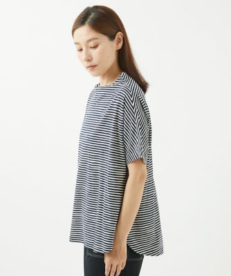 ［洗える・日本製］ソーナノボーダードルマンカットソー