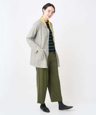 洗える・日本製］抜染ボーダープリントカットソー | GIANNI LO GIUDICE