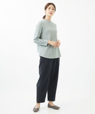 ［洗える・日本製］ハニカムジャガードプルオーバー