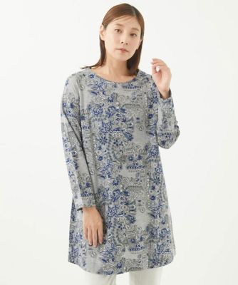 GIANNI LO GIUDICE (Women)/ジャンニロジュディチェ [洗える・日本製]ワンダーランドジャガードチュニック