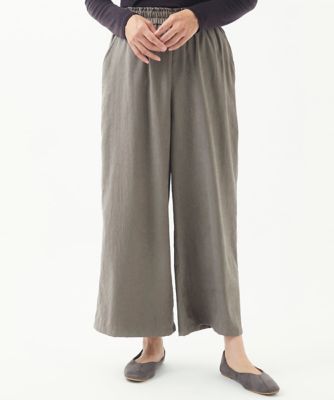 GIANNI LO GIUDICE (Women)/ジャンニロジュディチェ [洗える]GREEKピーチサテンツイルパンツ