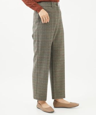 ［日本製］リベルタチェックタックパンツ