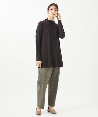 ［日本製］リベルタチェックタックパンツ