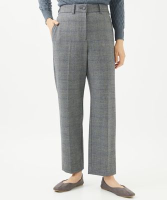 ［日本製］リベルタチェックタックパンツ