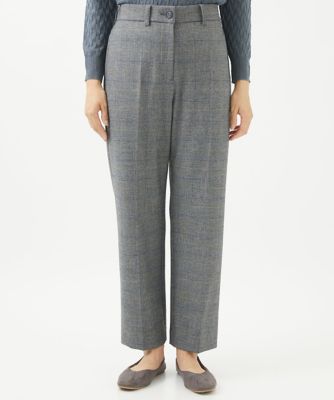 ［日本製］リベルタチェックタックパンツ
