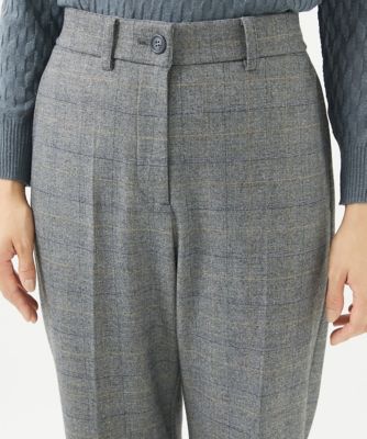 ［日本製］リベルタチェックタックパンツ