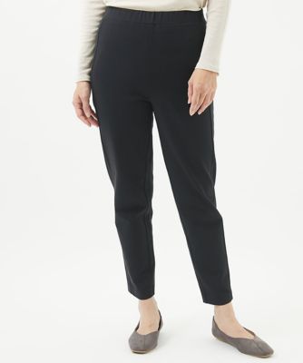 GIANNI LO GIUDICE (Women)/ジャンニロジュディチェ [洗える・日本製]ラグウォームプレミアミラノリブ裏起毛パンツ