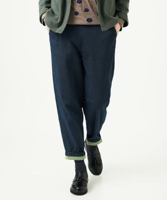 ＜GIANNI LO GIUDICE (Women)＞［洗える］デニムカラーリバーパンツ