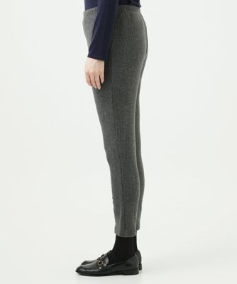 洗える・日本製］インターアクションウォームリブパンツ | GIANNI LO