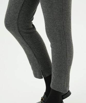 洗える・日本製］インターアクションウォームリブパンツ | GIANNI LO