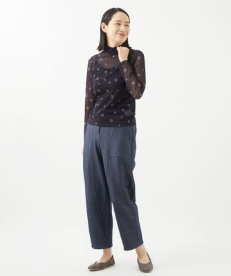 ［洗える・日本製］ファーボンディング裏起毛パンツ