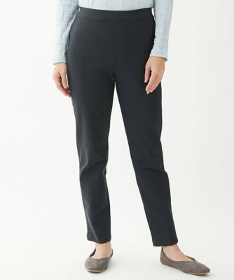 ＜GIANNI LO GIUDICE (Women)＞［洗える・日本製］ソフトパウダー裏起毛ハイテンションアルガンパンツ