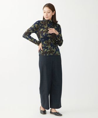 ［洗える・日本製］セルウォームデニムパンツ