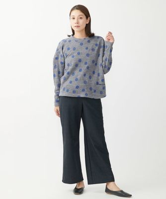 ［洗える・日本製］セルウォームデニムパンツ