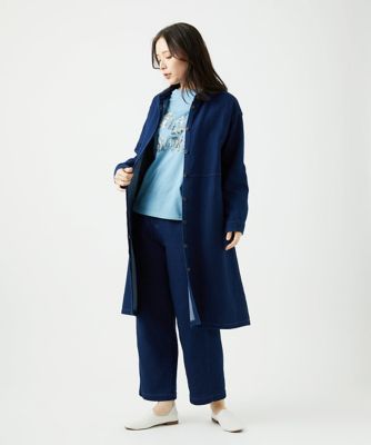 洗える］二重織ガーゼデニム製品染めパンツ | GIANNI LO GIUDICE
