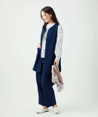 【ジャンニロジュディチェ】 二重織りガーゼセットアップ ツーピース GIANNI LO GIUDICE / ジャンニ・ロ・ジュディチェ （レディース