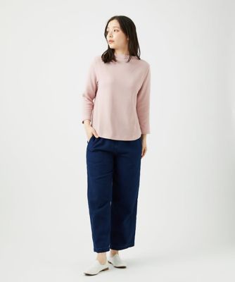 洗える］二重織ガーゼデニム製品染めパンツ | GIANNI LO GIUDICE