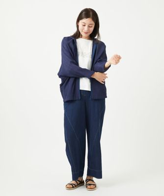 ［洗える］コットンデニムパンツ
