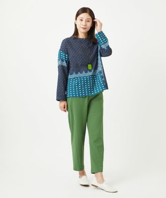 ［洗える・日本製］シェルタリングドライトリコットパンツ