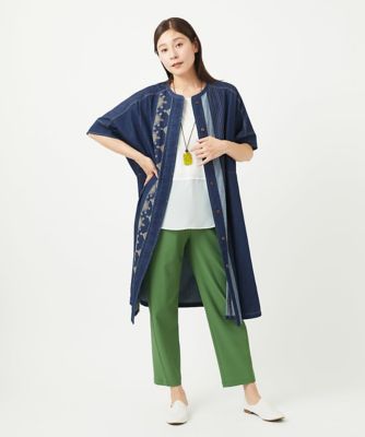 ［洗える・日本製］シェルタリングドライトリコットパンツ