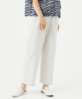 ［洗える・日本製］プライムフレックスサッカーワイドパンツ