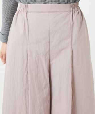 ［洗える］ナイロンワッシャータックパンツ