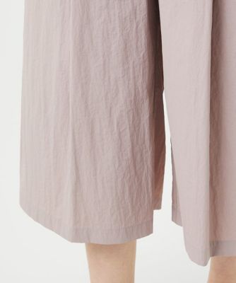 ［洗える］ナイロンワッシャータックパンツ