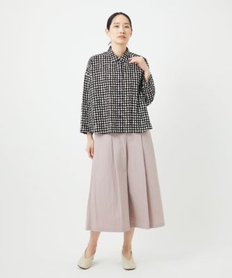 ［洗える］ナイロンワッシャータックパンツ