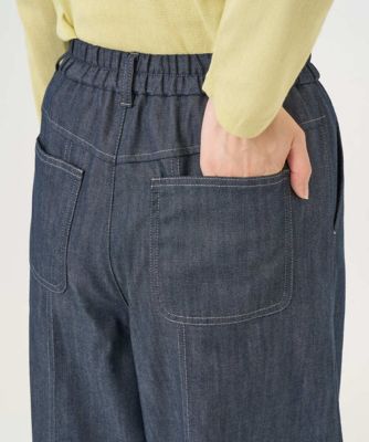 洗える］スラブシャンブレーデニムパンツ | GIANNI LO GIUDICE (Women