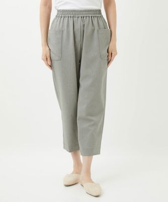 洗える・日本製］オクタワルツカルゼテーパードパンツ | GIANNI LO