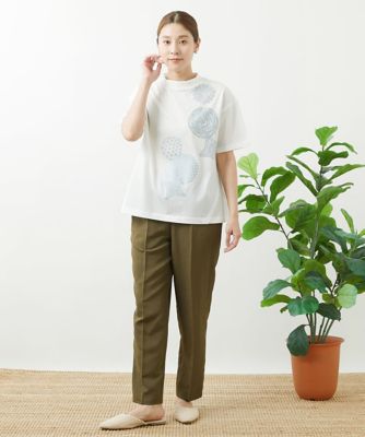 ［洗える・日本製］ソアトリュフヴィンテージ加工パンツ