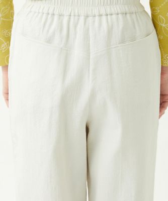 ［洗える］コットンナイロンハードピケパンツ