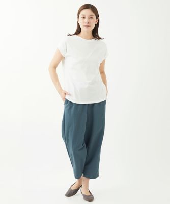 ［洗える・日本製］ナチュラルスムースパンツ