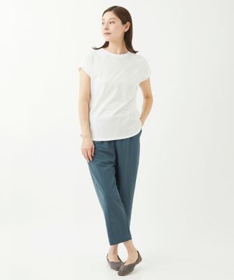［洗える・日本製］ナチュラルスムースパンツ