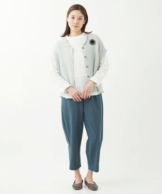 ［洗える・日本製］ナチュラルスムースパンツ