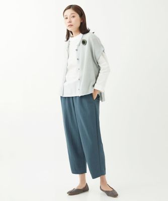 ［洗える・日本製］ナチュラルスムースパンツ