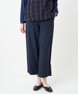 ＜GIANNI LO GIUDICE (Women)＞［洗える・日本製］ナイロンライトクロスストレッチパンツ