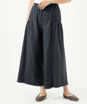 ＜GIANNI LO GIUDICE (Women)＞［洗える・日本製］エアシルキーワイドパンツ