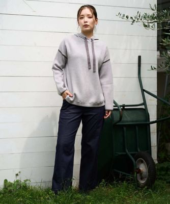 ルネ　デニムライクパンツ 洗える］デニムライクシャンブレーパンツ | GIANNI LO GIUDICE (Women