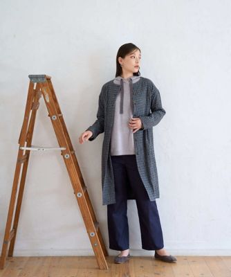 洗える］デニムライクシャンブレーパンツ | GIANNI LO GIUDICE (Women