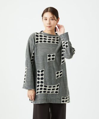 ＜GIANNI LO GIUDICE (Women)＞［日本製］バースト水玉チュニック