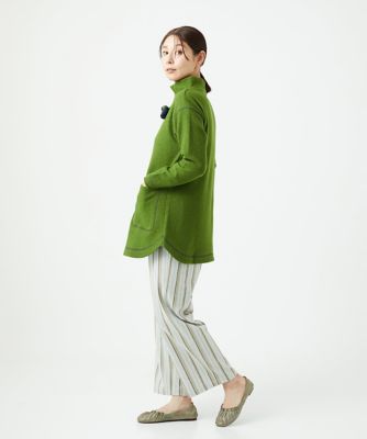 ジャンニ・ロ・ジュディチェ（GIANNI LO GIUDICE）/[日本製]ウールマイクロループチュニック 日本製］ウールマイクロループチュニック | GIANNI LO GIUDICE (Women