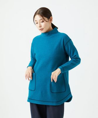 ＜GIANNI LO GIUDICE (Women)＞［日本製］ウールマイクロループチュニック