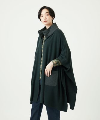 洗える］キルトドッキングニットポンチョ | GIANNI LO GIUDICE (Women
